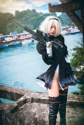 (Bibi cos) 2B Nier Automata Agena Scrap Yard