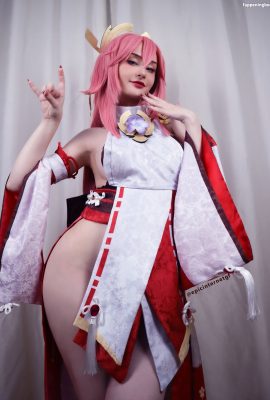 Epicinternetgf Cosplay Yae Miko “Genshin Impact”