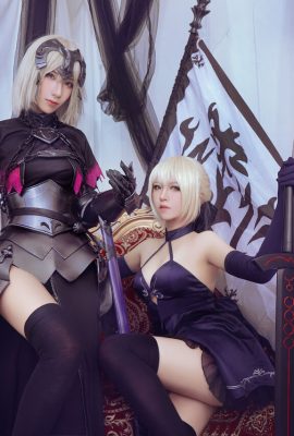 (BANBANKO & sophia-kotokoyo) Altria Pendragon Alter & Jeanne d'Arc Alter