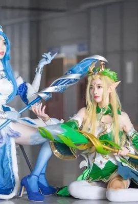 Foto Pameran Komik Cosplay “Glory of the King” Wang Zhaojun dan Putri Elf[CN: Si Yuetao & Qianxiu](14 foto)