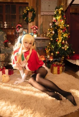 Azur Lane Concord Berdandan “Natal☆Sugar Heaven” @Sakurajima Aoichi (9 foto)