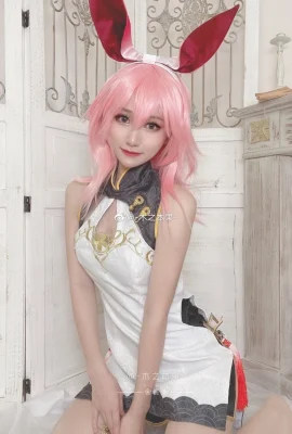 Honkai Impact 3 Yae Sakura Cheongsam@-Kuzhimotoguo- (9 foto)