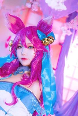 League of Legends Ahri Soul Lotus@Asakawa Pancake_ (9 foto)