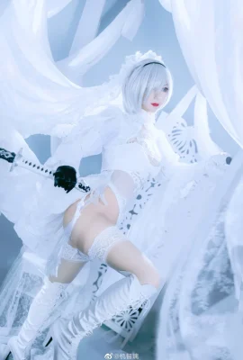 NieR: Automata 2b Fan Hua Menikah @jizhili (9 foto)