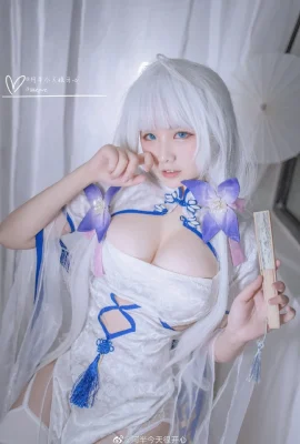 “Love in Spring” Azur Lane yang mulia @Ahban sangat bahagia hari ini (8 foto)