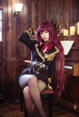 Pistol pengajaran FGO Scathach yang sangat merah @Rin_Akatsuki (8 foto)