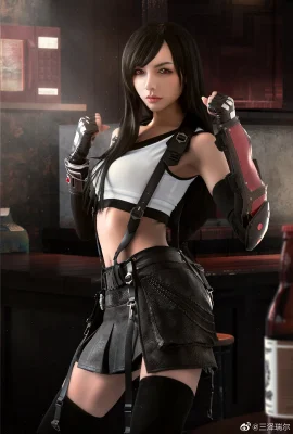 Final Fantasy 7 Remake Tifa Lockhart @三泽瑞(9 foto)