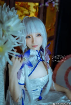 Kecintaan Azur Lane terhadap musim semi @TSUKIYA_Moonlit Night (8 foto)