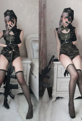 Guo Mejiang dengan seragam kamuflase celah tinggi “Battlefield Sweetheart” mau tidak mau melihat kedua kali (20 Foto)