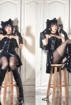 Pose menyamping Guo Mejiang w di “Black Cat Girl 3” menenangkan hati orang (20 Foto)