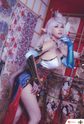 Arena of Valor Cosplay Tel’annas Wreathing Mist 002