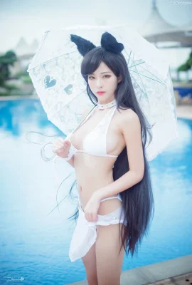 [清水由乃] Azur Lane Atago Swim suit