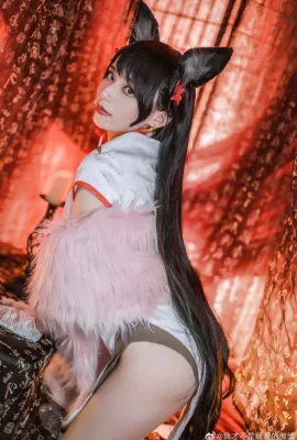 Azur Lane Atago Fan Tahun Baru Cheongsam @Saya bukan A Cheng’s Weibo (9 foto)