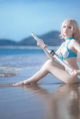 FGO Okita Soji@外星嫣子_Yan (9 foto)