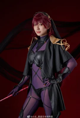 Fate/Grand Order Scathach@小云_Semoga bulan menyinarimu (9 foto)