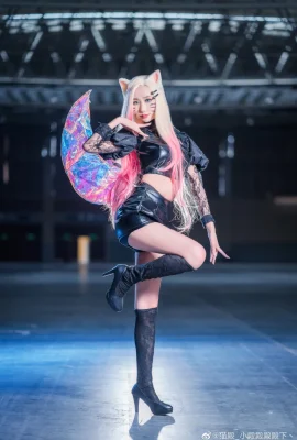 League of Legends Ahri K/DA @猫堂_小堂堂大木丶 (Fotografi: @猫星 Gang大木) (DC24) (9 foto)