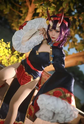 Fate/Grand Order Shuten Doji Little Zombie @menunggangi naga putih adalah seorang putri- (Fotografi: @Are you a mouse_) (9 foto)