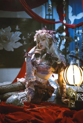 Proyek Touhou Yakumo Ungu @Detektif Kecil Lily West (9 foto)