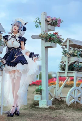 Azur Lane Cheshire @Bagaimana saya tidak suka keju (Fotografi: @小影视狠yang mulia) (9 foto)