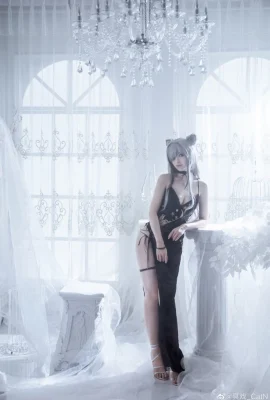 Arknights Black @明丝_CatN (9 foto)