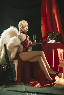 Girls Frontline Ots-14 Penguasa Pesta Makan Malam@_ Fruit Butterfly_ (9 foto)