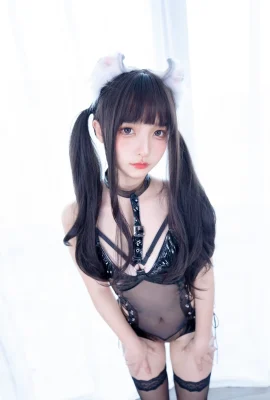 Stoking hitam seksi “Vinyl Sexy Clothes 2” Kagakusaka Mafuyu menarik imajinasi orang (75 Foto)