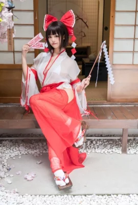 Bulu Kucing Madu “Hakurei Reimu (Proyek Touhou)” (11 foto)
