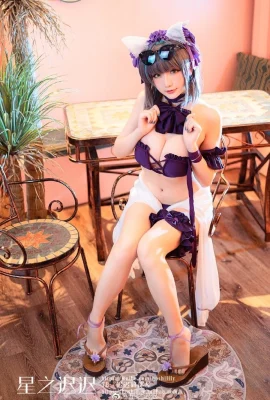 Baju Renang Azur Lane Cheshire Cos Gaya Selatan cn Star Chi Chi (11 foto)
