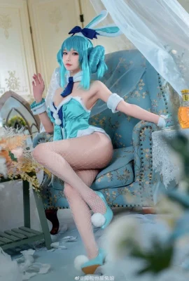 Hatsune Miku Miku White Bunny Girl Ver. cn Abao juga seorang bunny girl (9 foto)