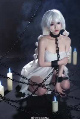 Azur Lane Aurora cos Putri Fajar di Menara Penjara cn Tarian Hantu Teppanyaki w (9 foto)