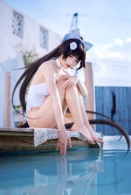 Baju Renang Azur Lane Beach Rhapsody Kaohsiung cos cn gulungan besar gulungan kecil (9 foto)