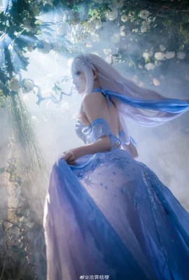 Memulai Kembali Kehidupan di Dunia Lain Emilia Crystal Dress cos cn Cangji Platycodon (12 foto)