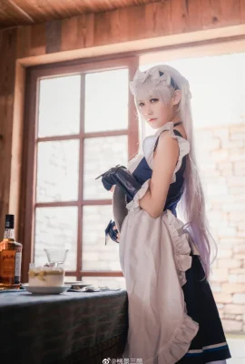 Azur Lane Belfast karena kepala pelayan yang sempurna cn adegan persik tiga keju (11 foto)