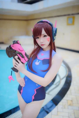 Xue Qing Astra – Foto air Overwatch-D.Va (31P)