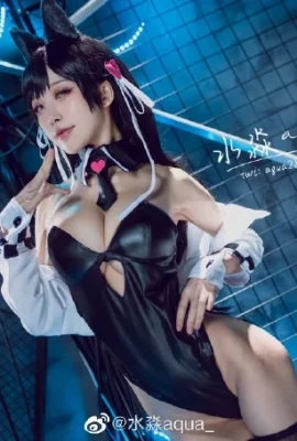 Azur Lane Atago cos fan motor ver cn 水淼aqua (8 foto)