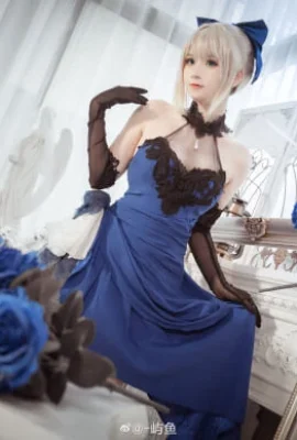 Fate/Extra Altria Sabre Setting Collection Gaun Biru Ver Cn Yuyu (12 Foto)