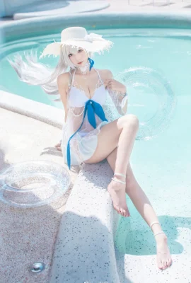 Ibukota Abadi 7 Hari Baju Renang Yuan Qianxue Cos Baisha Love Song cn Nangong (15 foto)