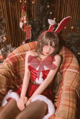 Anak laki-laki berkepala babi tidak akan memimpikan gadis kelinci senior Mai Sakurajima @濆子蜜桃oo (9 foto)