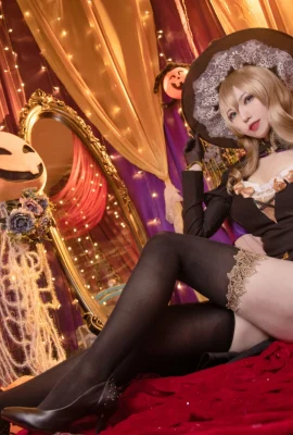 Genshin Impact Halloween Lisa: @元子Lyanz, Keli: @小和 anggur manis (12 foto)