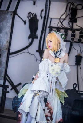 (Reverse Ginni) Pernikahan Bunga Nero Claudius cos
