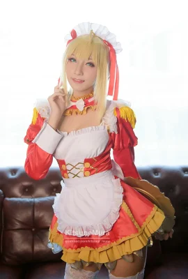 (Cosplay) (KitsuneMura) Pembantu Nero Claudius