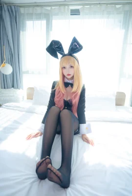 Kecantikan putih dan lembut “Bunny Girl-Kitagawa Umume” Kagakusaka Mafuyu sungguh menawan (75 Foto)