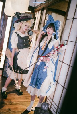 (Kaleng Kucing Mencurigakan) Marisa & Watanabe Aoi Reimu Reimi Hakurei