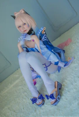 Itsukichan Cosplay Istana Karang Hati Laut Kokomi Sangonomiya