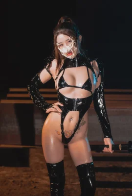Kimmie Cosplay Pakaian Tempur Besi Berbeda