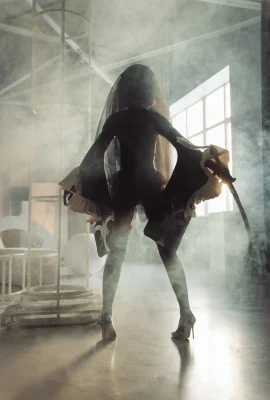 Shirogane Cosplay 2B YoRHa Tipe 2 B Pengantin Ver.