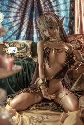 萢沫沫 Cosplay Kuroinu Black Beast (Kuroinu) ~Seorang wanita bangsawan diwarnai di Hakuho~