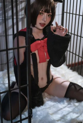 Cosplay Gadis Peledak Meow Kitty Cat Girl