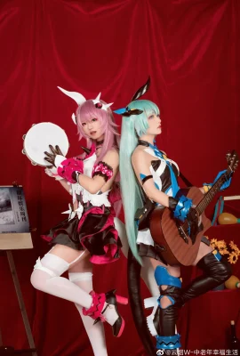 Honkai Impact 3 Rosalia: @云面W-Kehidupan bahagia paruh baya dan lanjut usia, Lilia: @流一_ Meow Meow Meow Meow Meow (9 foto)