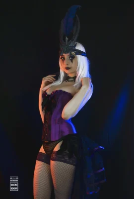 Mikomi Hokina – Pakaian Dalam Ravenborn LeBlanc (League of Legends)